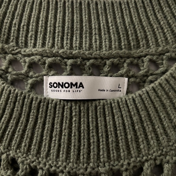 Kohl’s Sonoma Short Sleeve Sweater - Picture 2 of 2